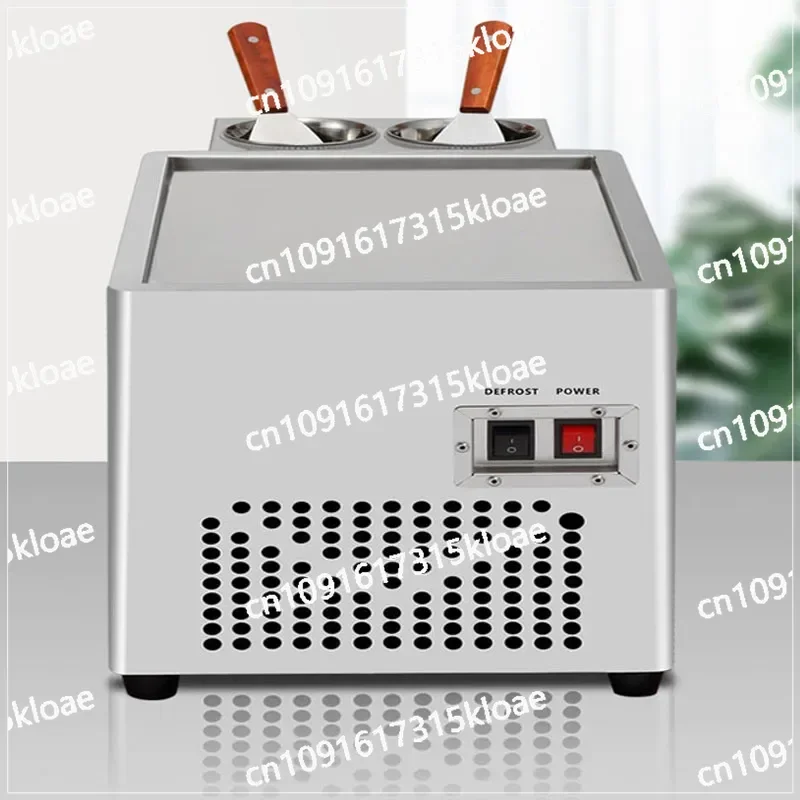 Small Bar  Fried Ice Cream Roll Machine Equipment Fried Ice Machine Commercial Fried Yogurt Machine