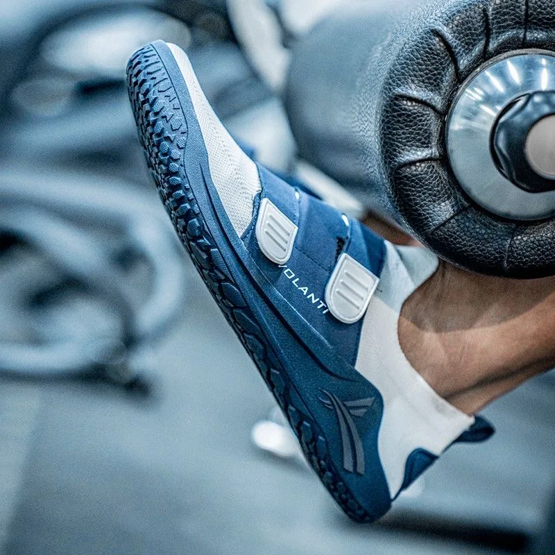 

Профессиональная домашняя спортивная обувь для мужчин и женщин, дышащая обувь для приседаний с жесткой тягой, унисекс, тренировочная обувь с мягкой подошвой для тяжелой атлетики