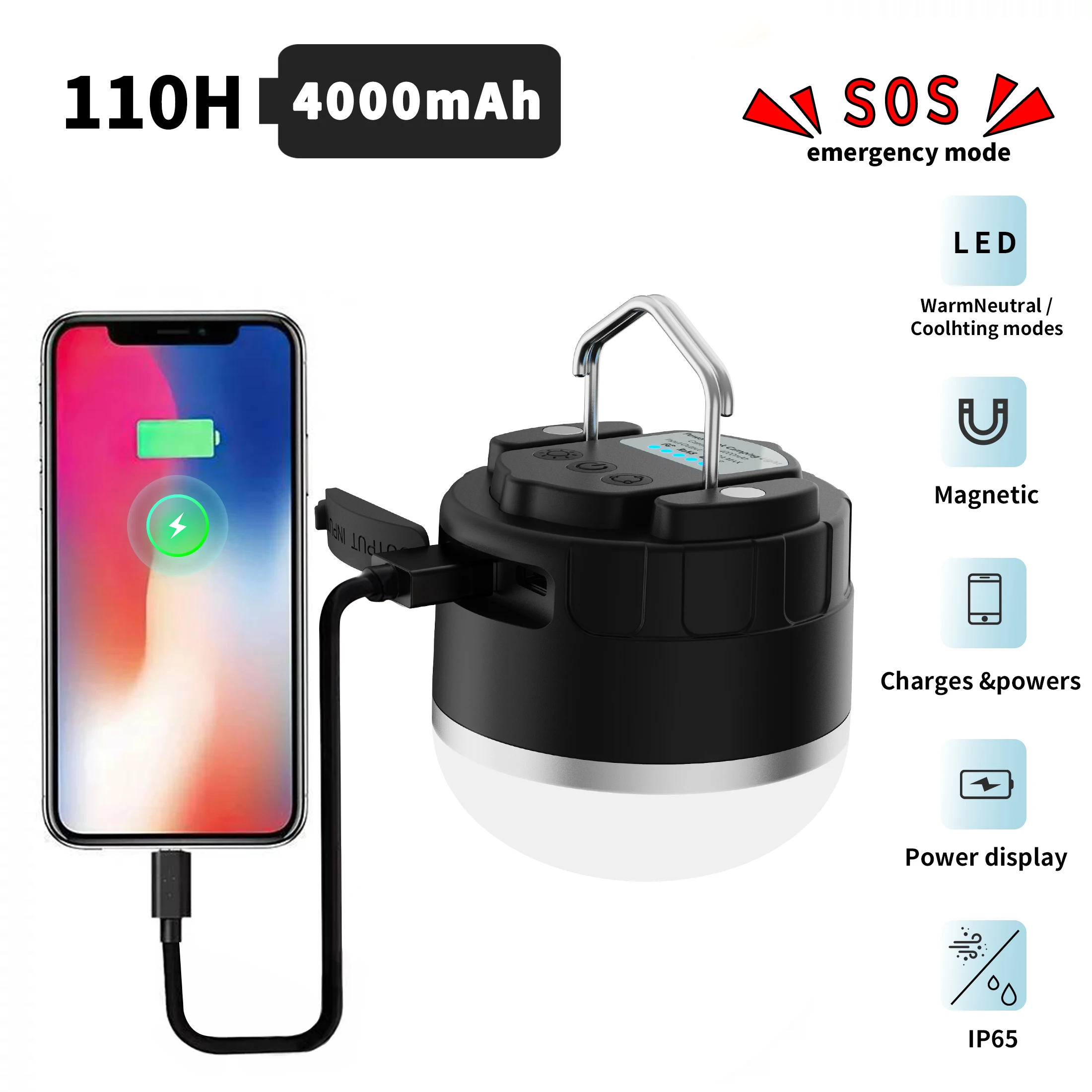 Led Camping Lantern…