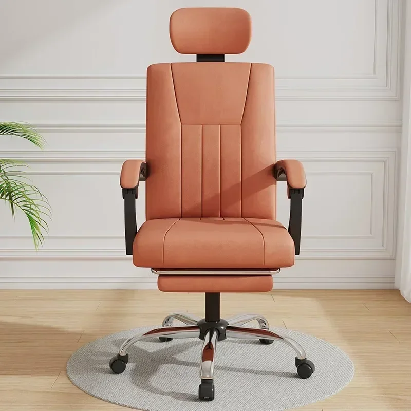 Computer chair Home office chair Ergonomic chair Comfortable and sedentary backrest Bedroom seat Student swivel chair