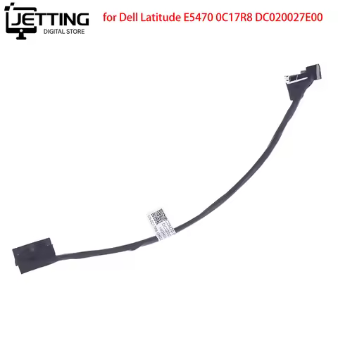 1pc Battery Flex Cable For Dell Latitude E5470 Laptop Battery Cable Connector Line 0C17R8 DC020027E00 Replacement Repair Parts