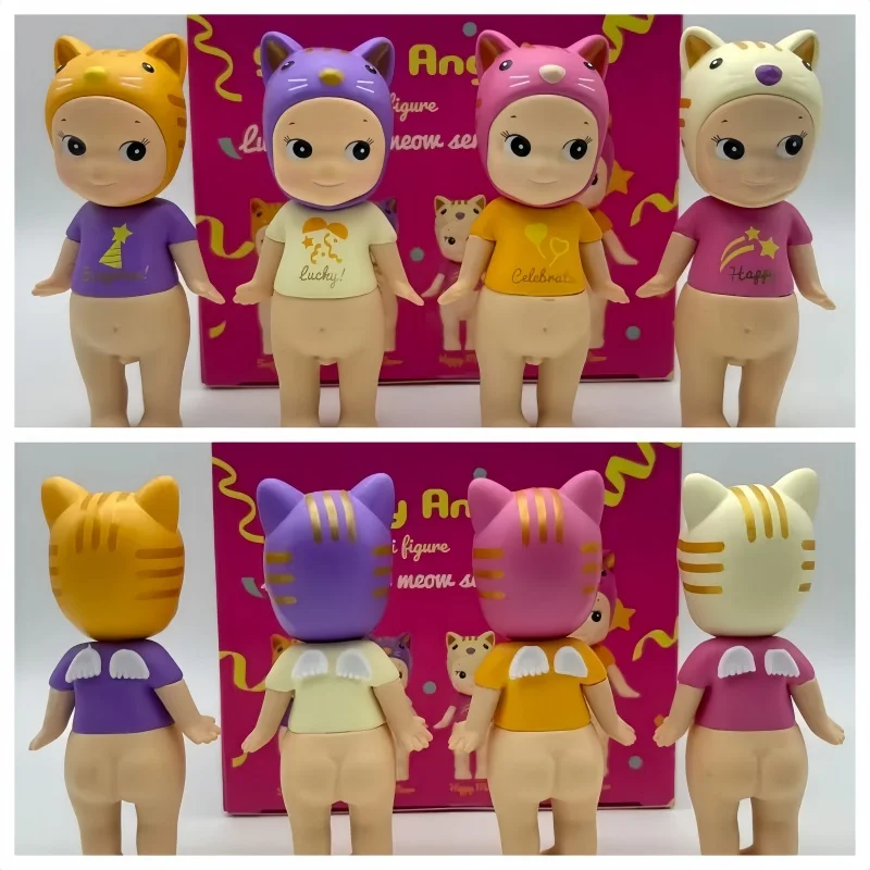 

Hot Sales Sonny Angel Lucky Meow Serie Surprise Blind Box Toy Gift Trendy Toy Figurine Desktop Case Ornament Cute Surprise Gift