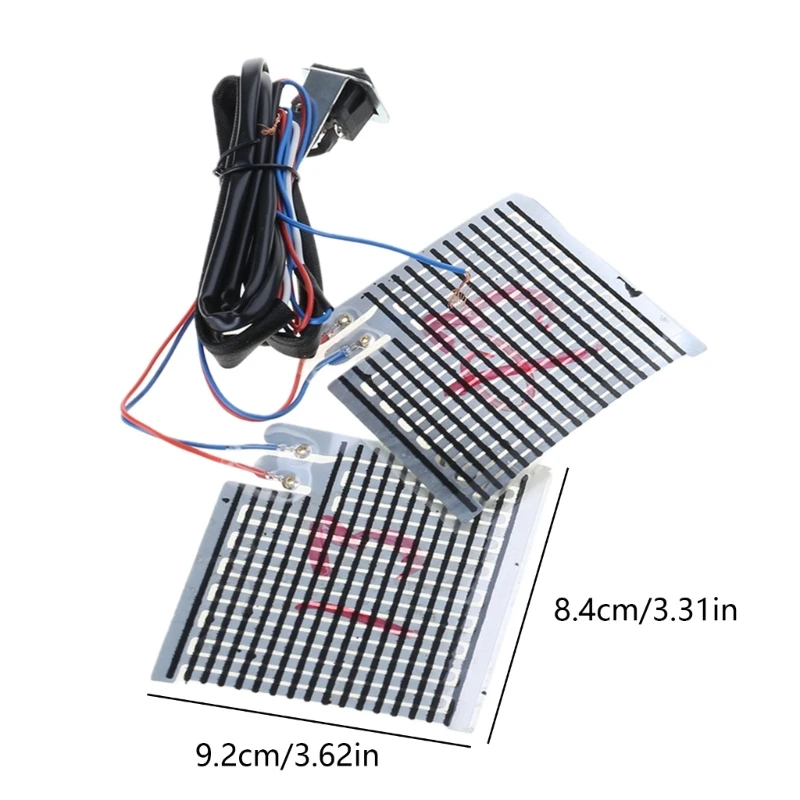 Universal USB Electric Heated Handlebar Wraps Covers Grips with Temperature Control for Motorcycle E Bikes Mountain DropShipping