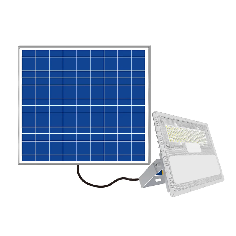 Solar Flood Light Outdoor 500W LED Aluminum Alloy  Sensor IP65 Sports Stadiums 5V All Night ing