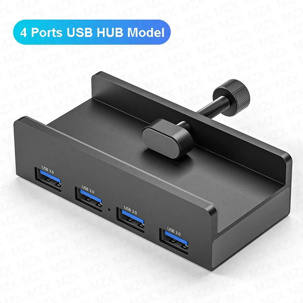 

Aluminium Clip Style USB HUB Card Reader Dock Station Multi Concentrator Docking Station 3 0 a C Type Dock Splitter Adapter