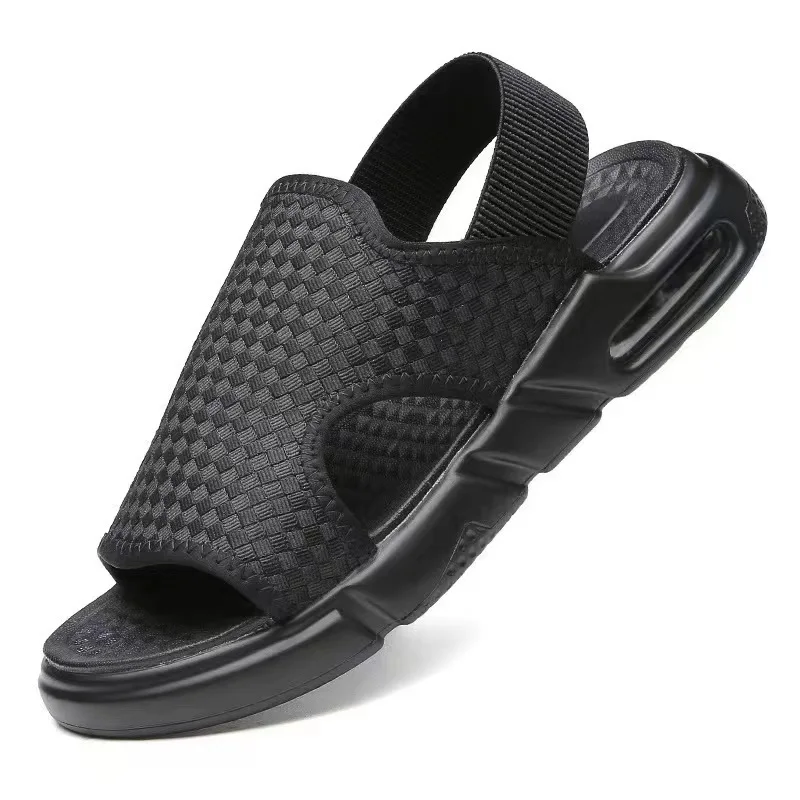 Men's Sandals Summer Casual Sneakers Comfortable Non Slip Sandals Summer Outdoor Beach Breathable Personality Sandals