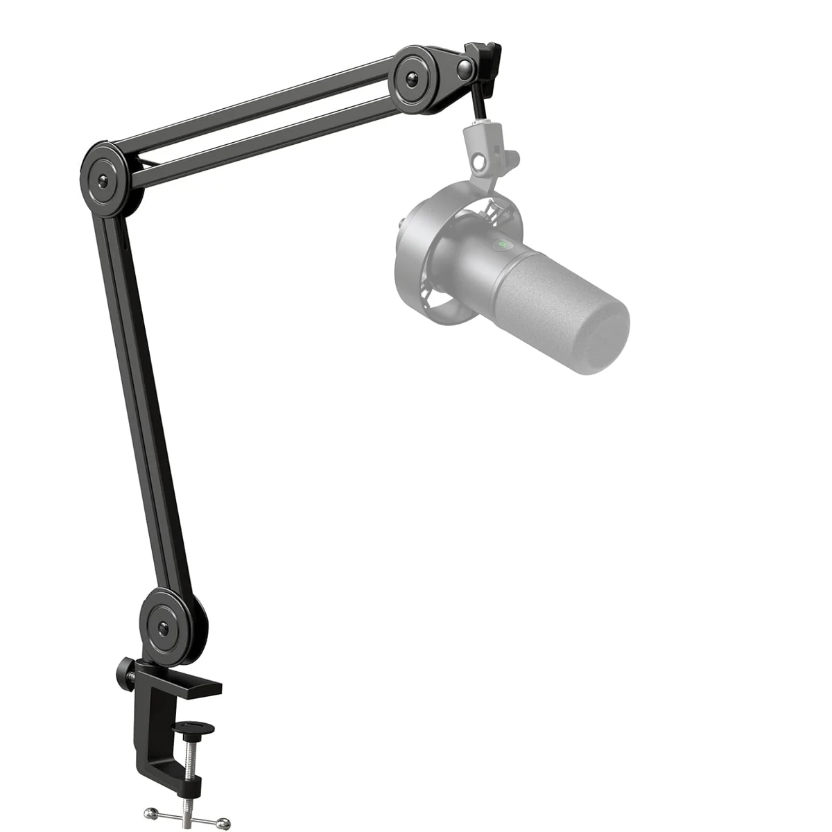 FIFINE Microphone Arm Boom,Suspension Stand-Heavy Duty Boom with Desk Clamp for AM8,Gaming,Streaming,Podcasting,Recording-BM63
