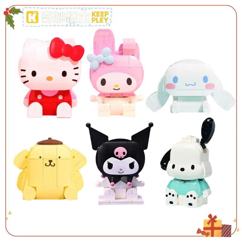 

[New Product] Wonderful Building Block Keepley Sanrio Kuromi Toy Melody Assembly Model Jade Guigou Presents To Friends
