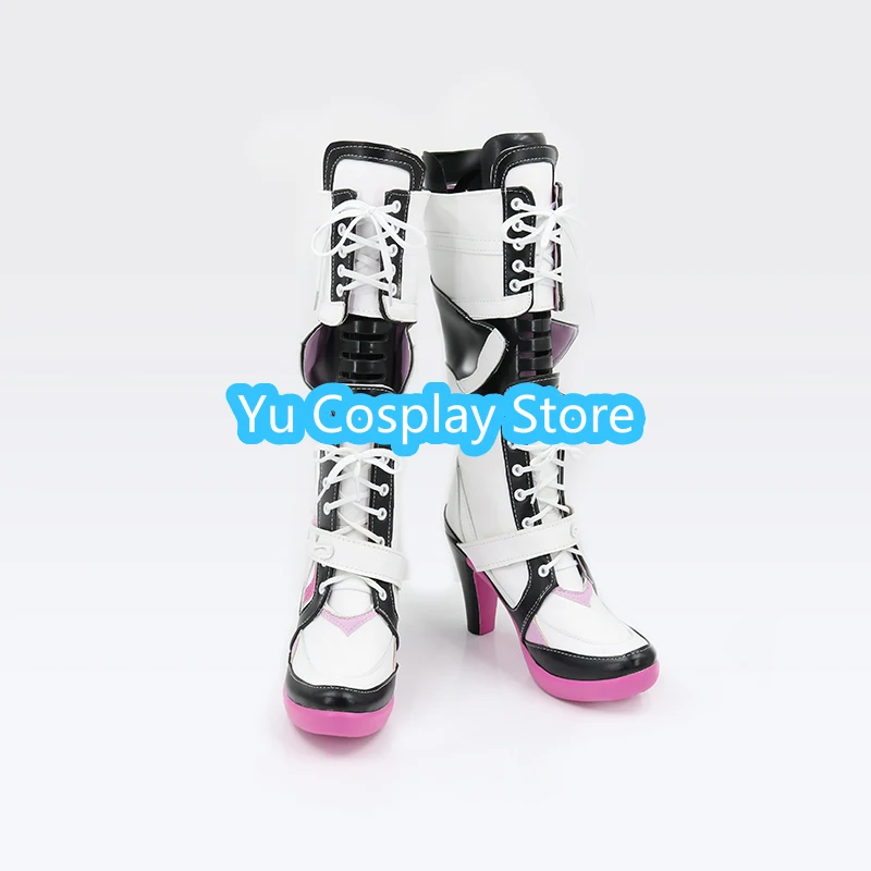 Juego NIKKE, zapatos de Cosplay de la diosa de la victoria Viper, botas de Carnaval de Halloween, zapatos de PU, accesorios de Cosplay hechos a medida