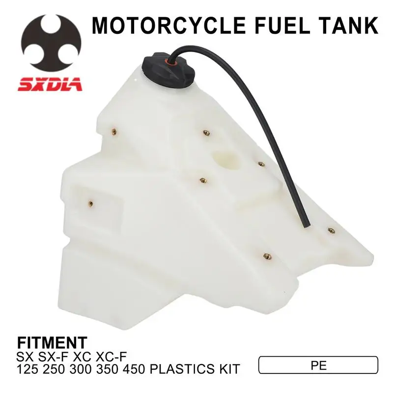 

9L Motorcycle Accessories Fuel Tank Fuel Gas Petrol Tank Assembly Kit For KTM SX SX-F XC XC-F 125 250 300 350 450 2023-2024