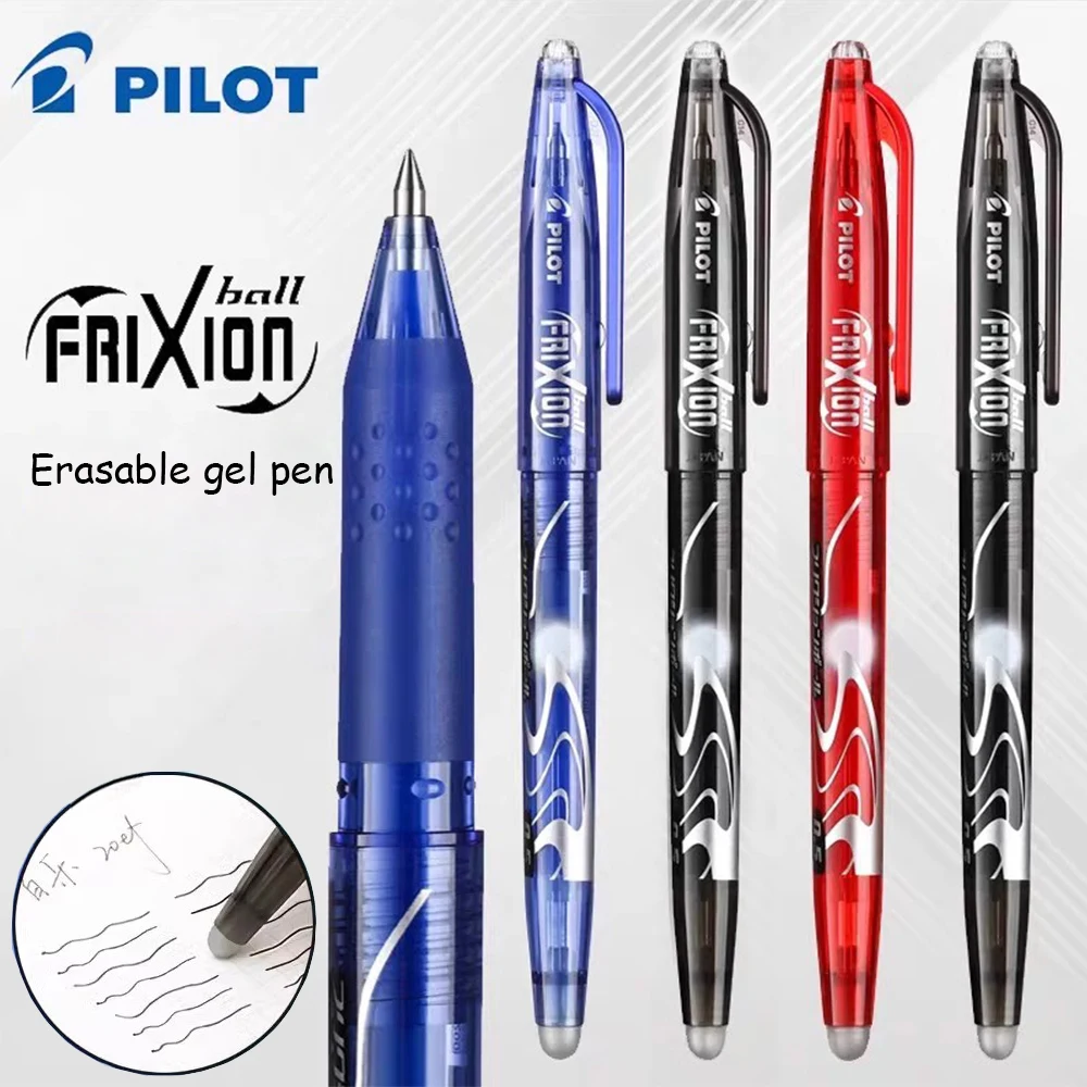 

6 шт., стираемая гелевая ручка Japan Pilot Frixion LFB-20EF, офисные аксессуары, кавайные ручки, стационарные принадлежности