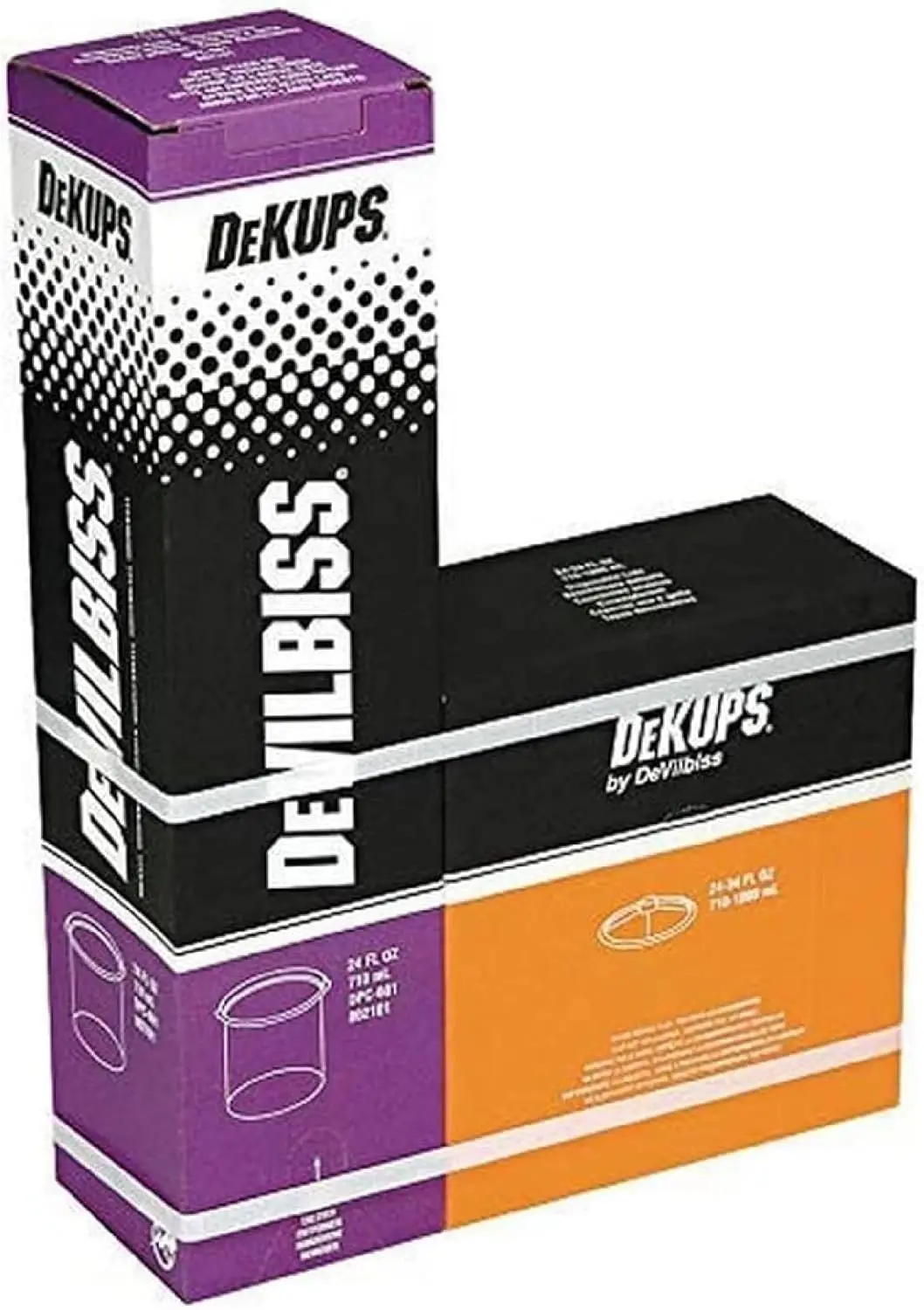 

DeVilbiss DPC601 DeKups Diposable Cup and Lid