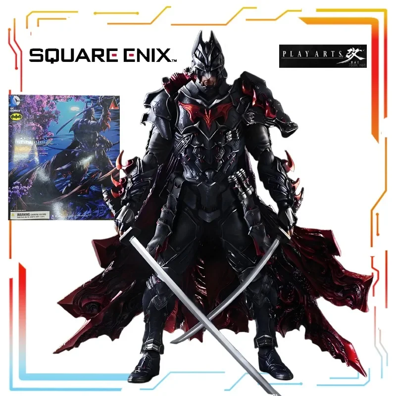 Square Enix Original Variant Play Arts Kai Batman Timeless Bushido Action Figure Collectible Model Toy Gifts