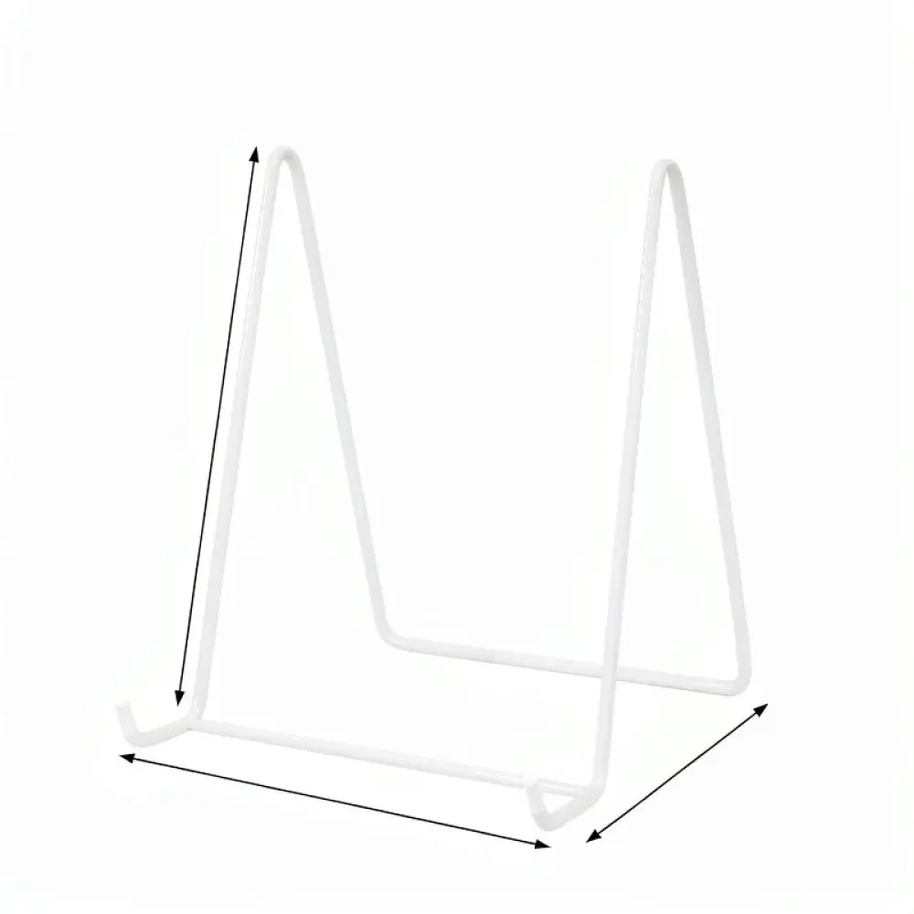 Durable Iron Display Stand For Photos Mirrors Certificates Medals Tablets Desktop Organizer Modern Home Decor Rack