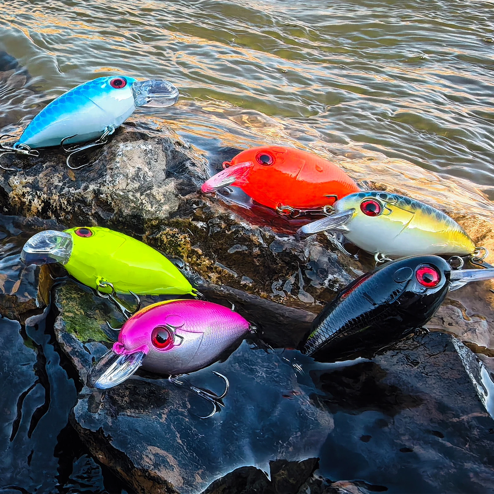 Free Fisher crankbait señuelo duro topwater para trucha y lubina - imagen 3