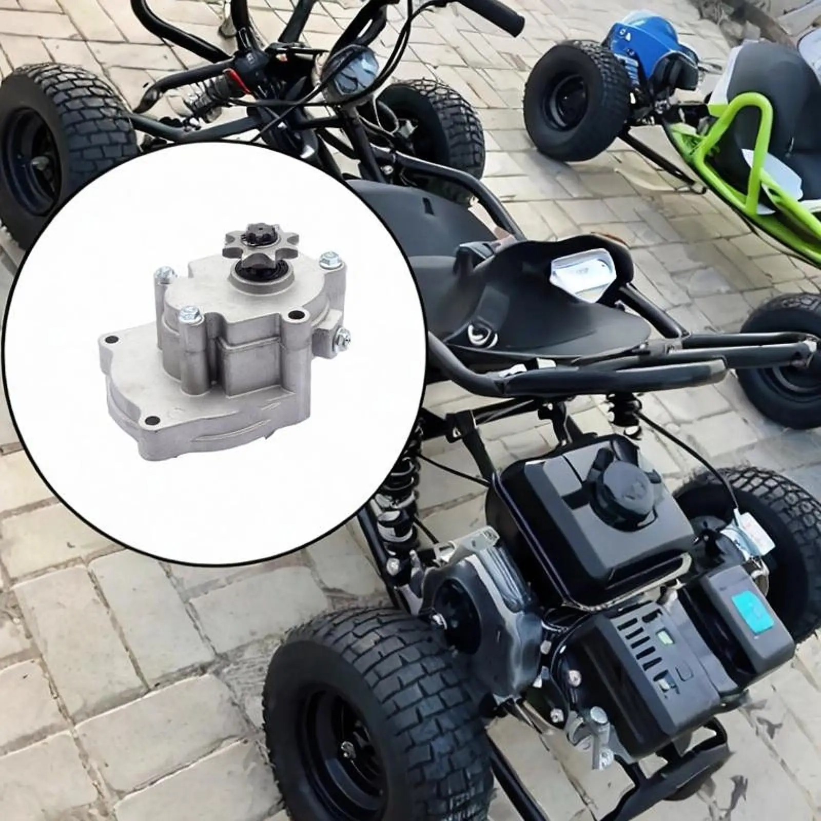 

Transmission Gearbox 8T Gear for 2 Stroke/4 Stroke Engine for Karting