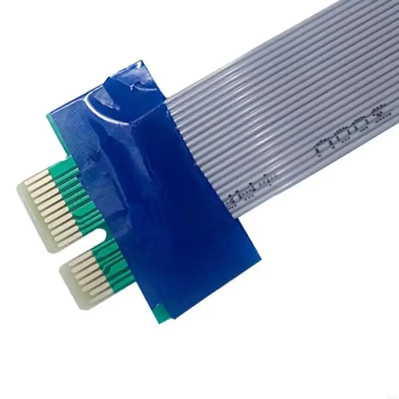 R58F Ribbon PCI لـ Express PCI-E PCIE RISER CARD Extender Extender Cabl
