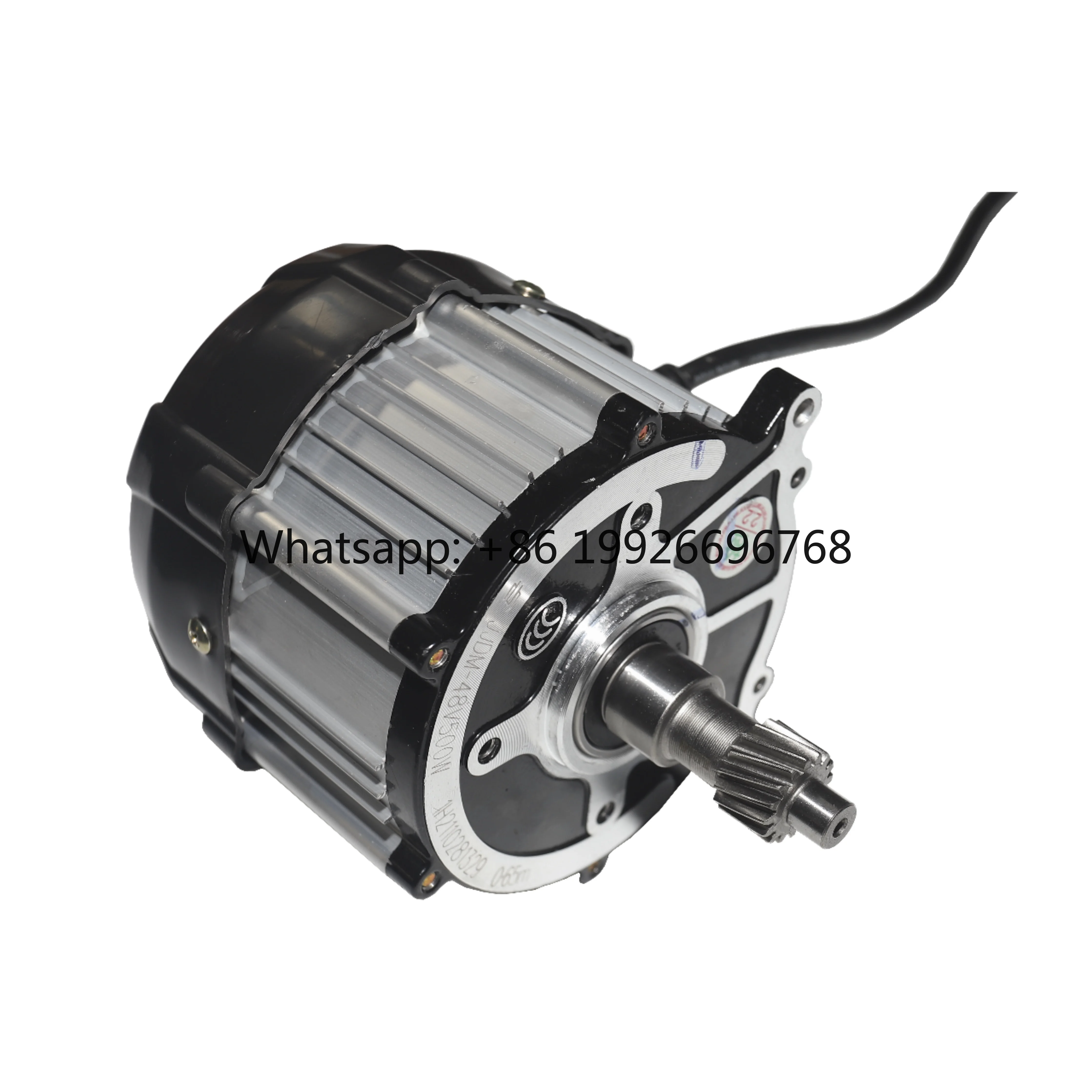 

800W 1000W 1200W 1500W Rear Axle Brushless DC Motor Spare Parts for E-Rickshaw Electric Tricycle Waterproof Features Included