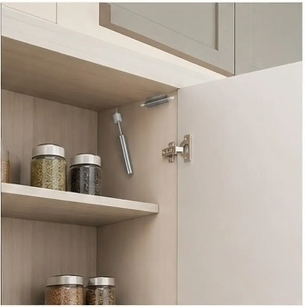 5Pcs Silent Cabinet Door Damper Hydraulic Soft Close Buffer Anti-Collision Damping for Kitchen Wardrobe Drawer Furniture
