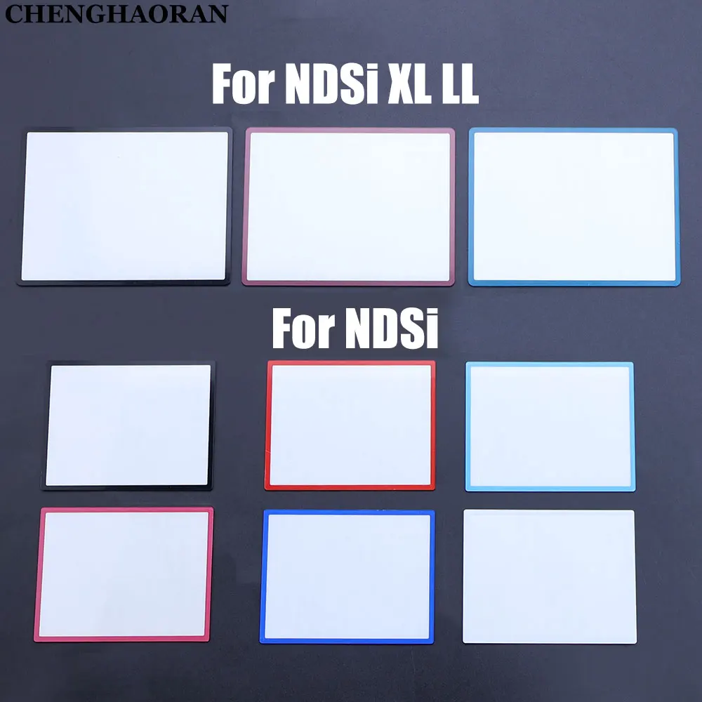 

1Pc For NDSiXL LL Plastic Upper LCD Screen Lens Cover For DSi NDSI Console Multi-coloured Top Protector Panel Parts