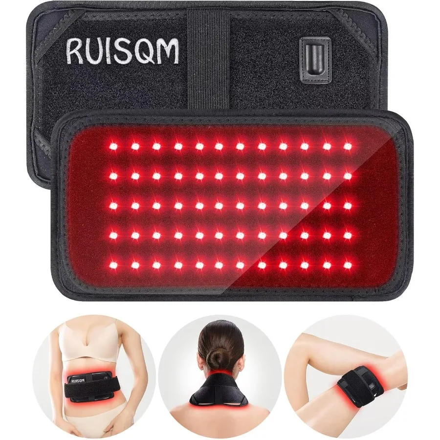 Red Light Therapy for Body - LED Red and Infrared Light Therapy Belt Device with 850nm Near Light and 660nm Red Therapy Light f