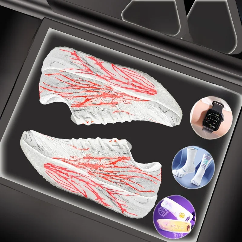 

6th Generation Heareat Color Carbon Board Running oes Men's Breathable Profional Training oes for Students And Teena...