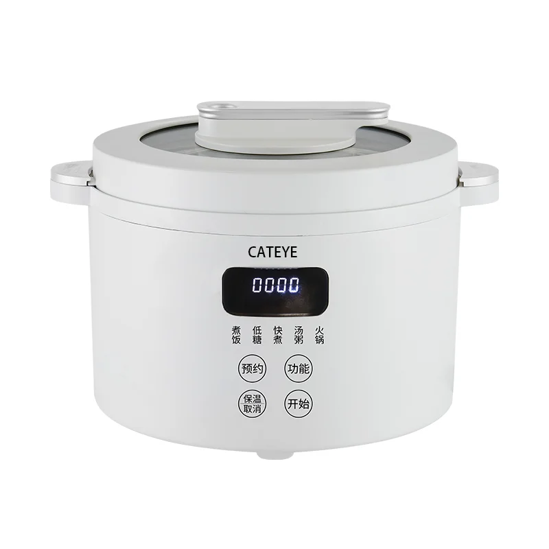 Cuiseur à riz domestique multifonction micro pression bouillie intelligente multifonction 4-5 peoplecooking céramique faible teneur en sucre 220V