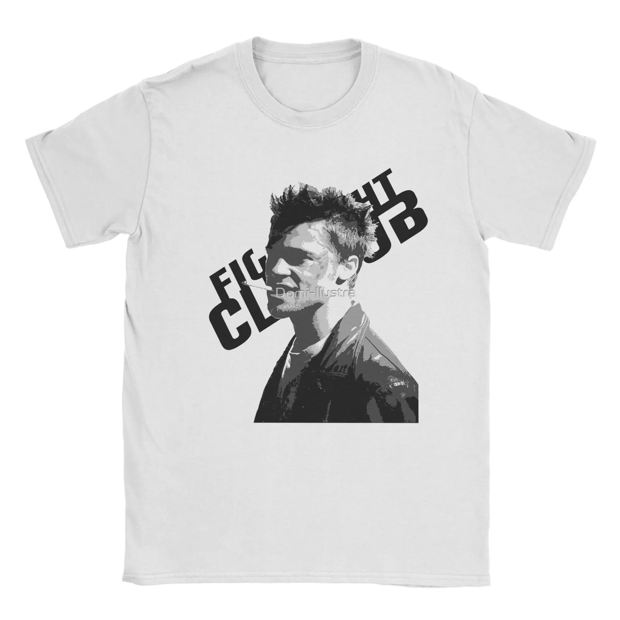 

Men Women Fight Club Vintage art T Shirts 100% Cotton Clothing Cool Short Sleeve O Neck Tees 4XL 5XL T-Shirts