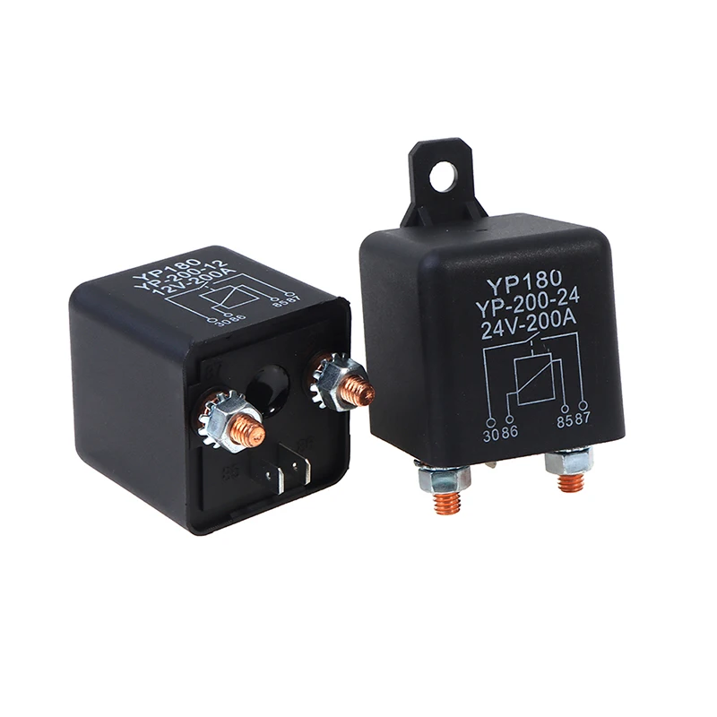 High Current 4 Pin Car Relay WM686 Dual Battery Isolated 12V 24V 200A 120A 100A Car Truck Motor Automotive Starting Relay