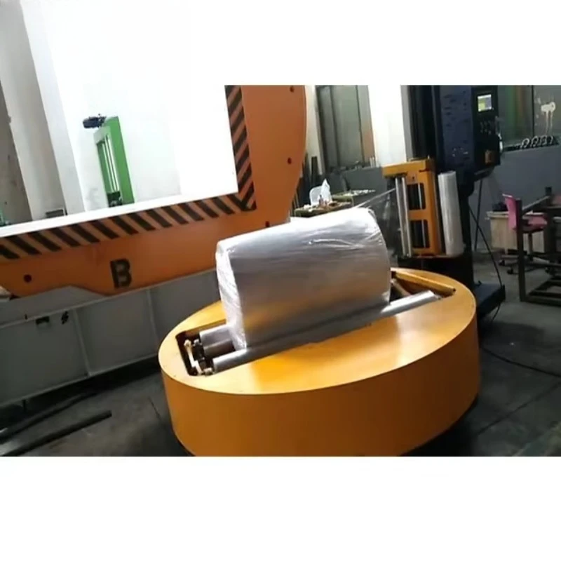 High-quality fully automatic tray stretch film wrapping paper tray wrapping machine for tray packaging 2000mm