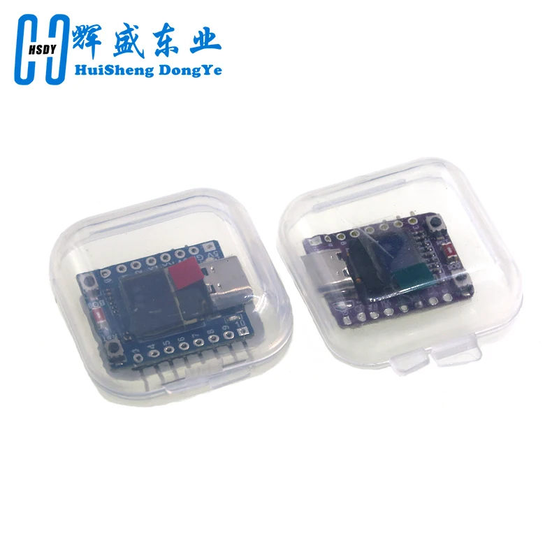 Papan Pengembangan ESP32-C3 OLED Dengan Modul OLED 0,42 Inci Wifi Bluetooth Papan Pengembangan Supermini ESP32