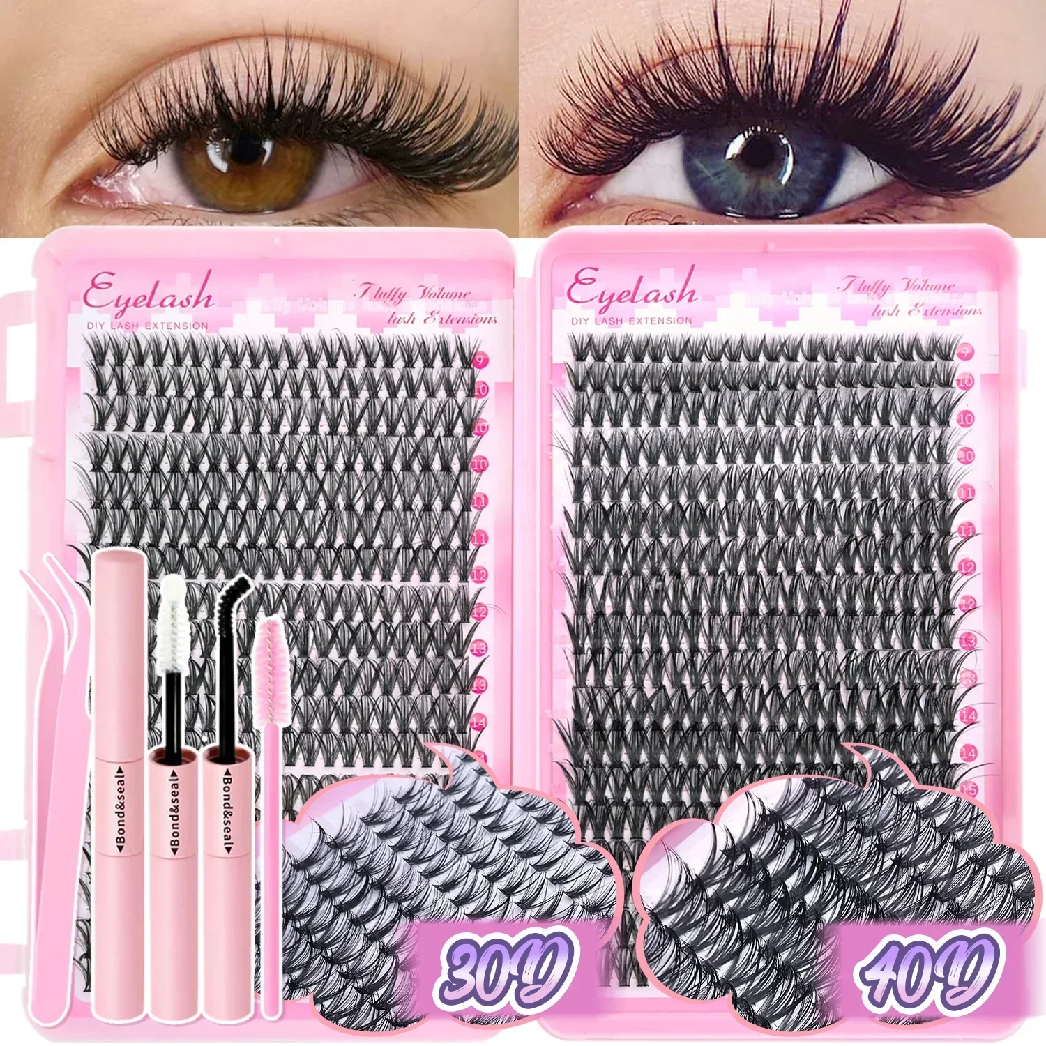 Zestaw do samodzielnego przedł – Eyelash Extension Human Hair recenzja i cena