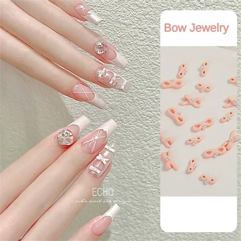 Nail Art Zubehör Bogen hochwertige Material Nail Art Zubehör Nail Art Nail Charm Dekoration Sicherheit Bogen Schmuck 3d