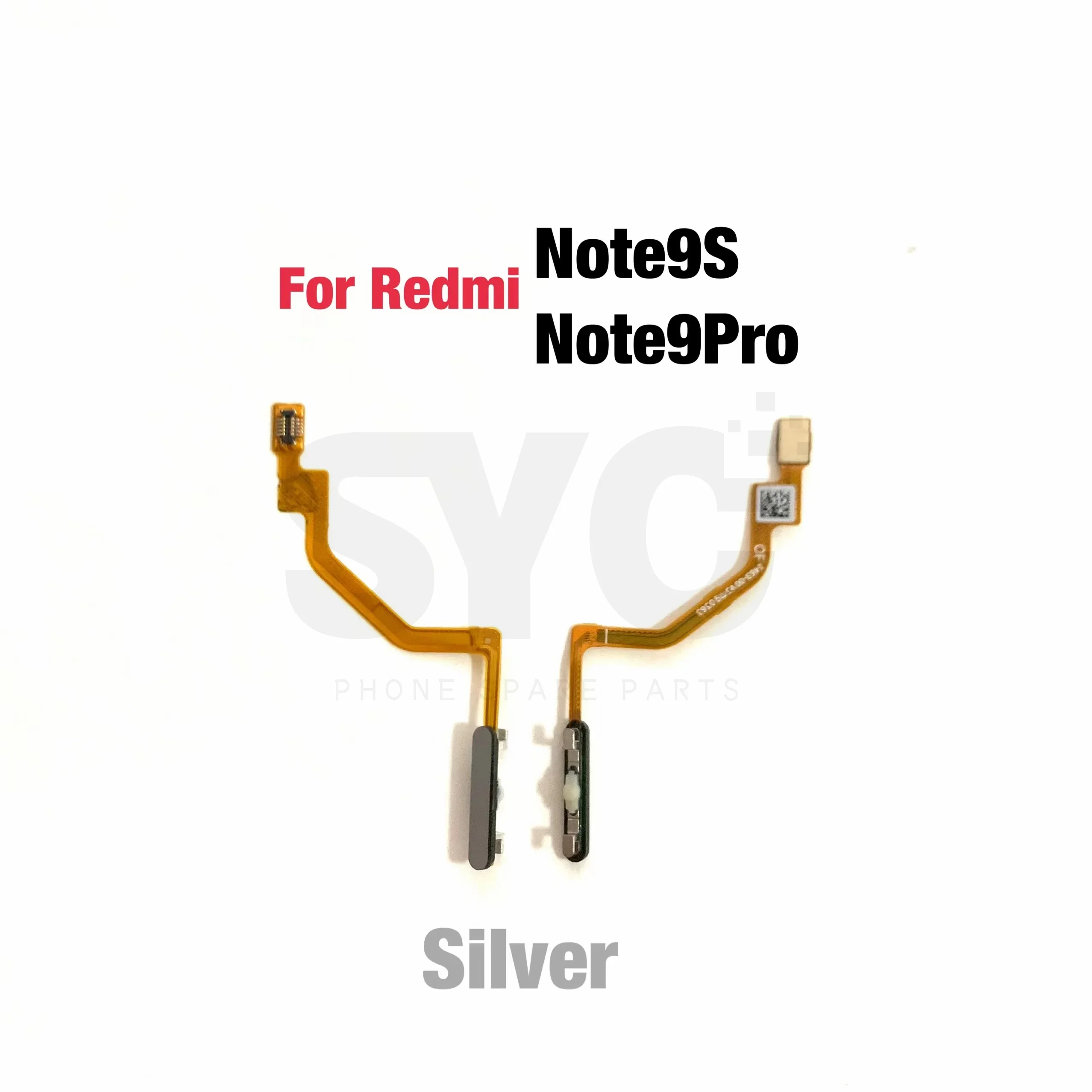 1Pcs original Fingerprint Scanner For Xiaomi Redmi Note 9 Pro Note 9S Home Button Fingerprint Menu Return Key Sensor Flex Cable