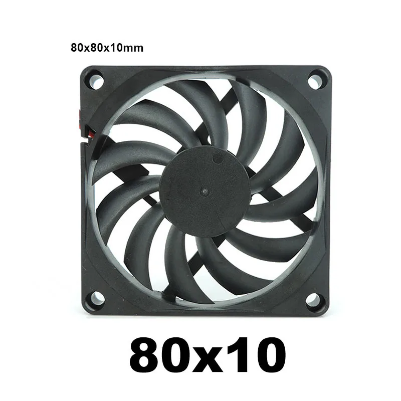 4010 12025 8010 30 mm DC 5 V 12 V 24 V Lüfter bürstenloser Motorgehäuse leise 40 mm 50 mm 60 mm 70 mm 80 mm 90 mm 120 mm für 3D-Druck 2PIN – Detail 13