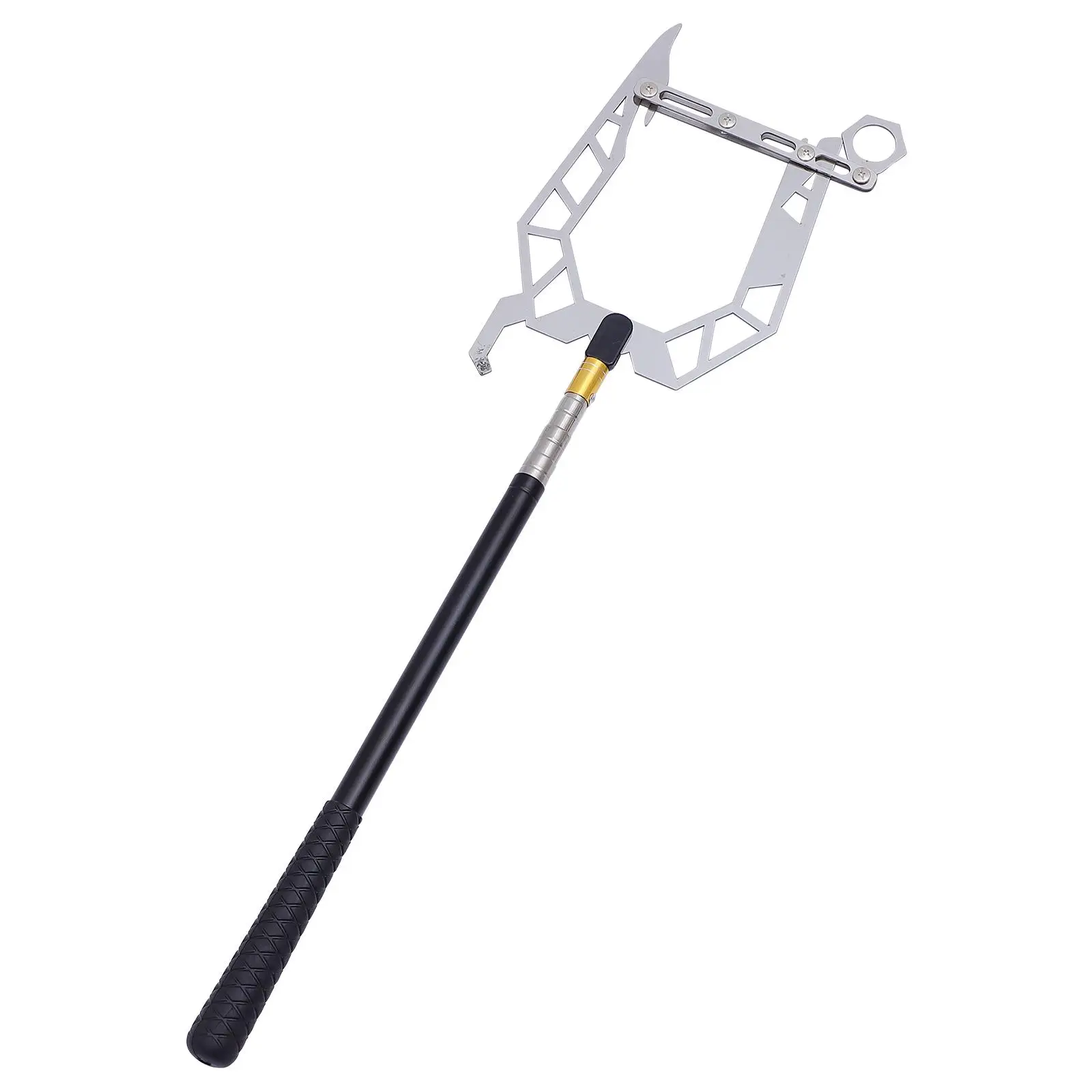 

Boat Hook Telescopic 40cm to 140cm Strong Stainless Steel Marine Accessories Sailboat Dock Wharf Tie Rope Hook Boat Puller