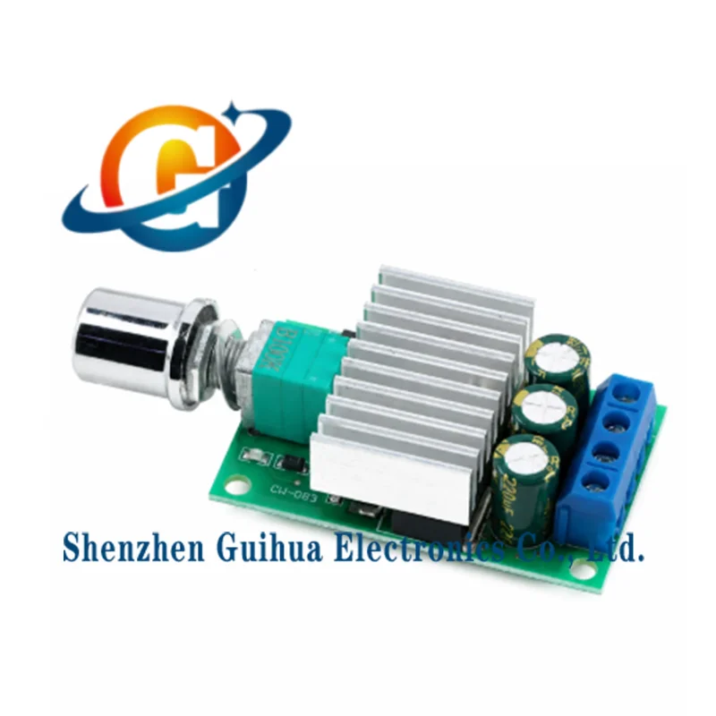 1pcs PWM DC motor speed regulator 12V24V10A high-power controller speed regulation and temperature control switch module