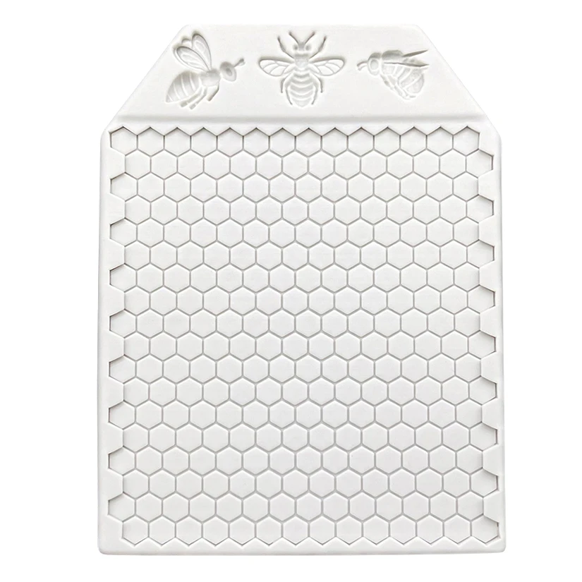 Honeycomb Bee Silicone Sugarcraft Mold Chocolate Cupcake Baking Fondant Cake Decorating Tools
