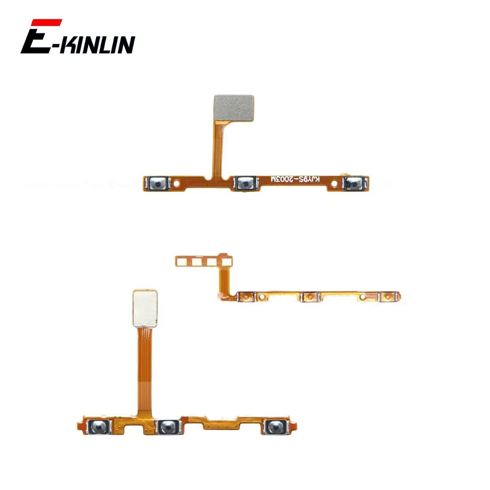 Volume Button Power Switch On Off Key Flex Cable For Vivo X80 X70 X60 X51 X50 Pro Plus Lite