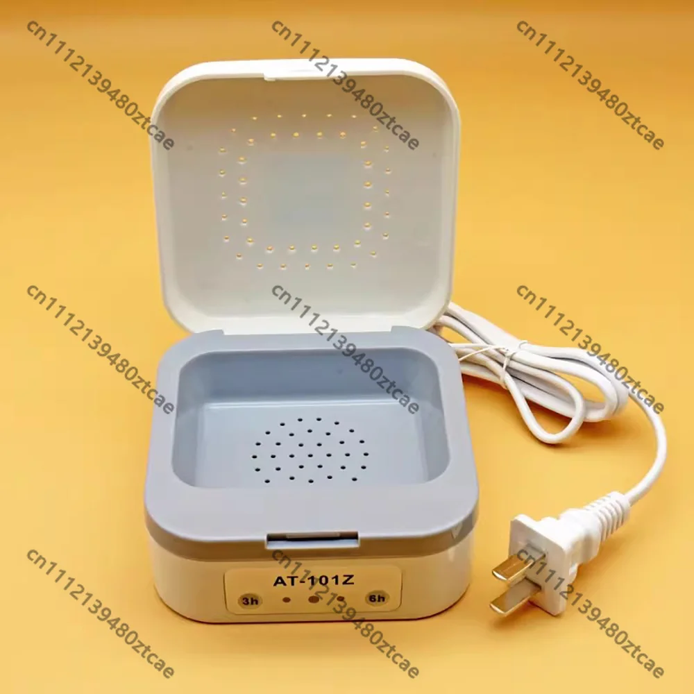 AC 220V Hearing Aids Dryer Box Portable Timing Moisture Proof Case for Cochlear Implants 3H/6H Mode