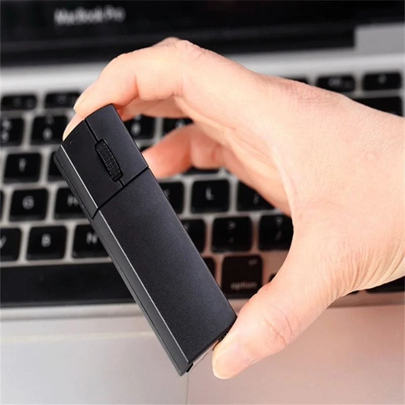 2.4G Mini Wireless Pen Mouse ricaricabile portatile piccolo USB ottico Mause 1200 DPI Computer Office Mouse per Laptop PC Desktop