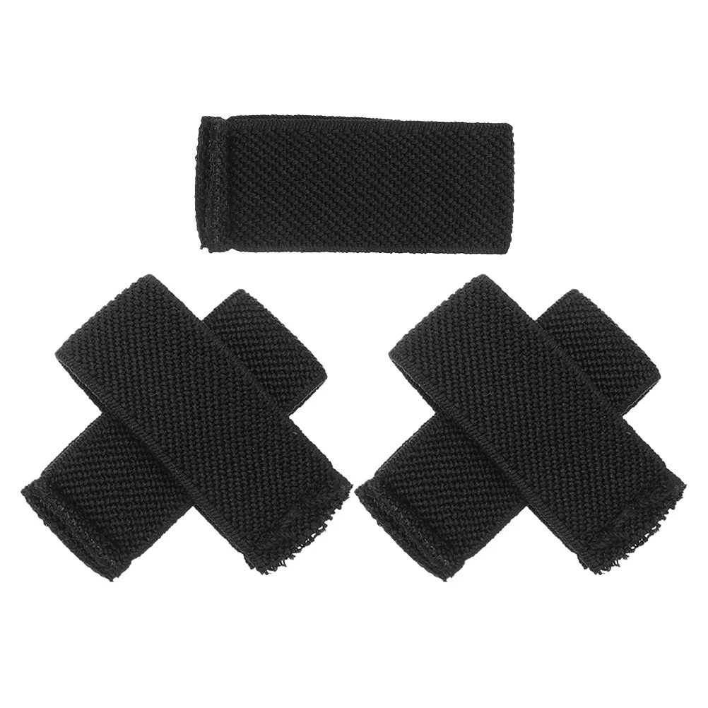 5 قطعة حزام مطاطي حفظة للرجال قابل للتعديل حبل مشبك واجب حزام مفتاح حامل واسعة حلقات النايلون على ظهره حزام التجنيب #3