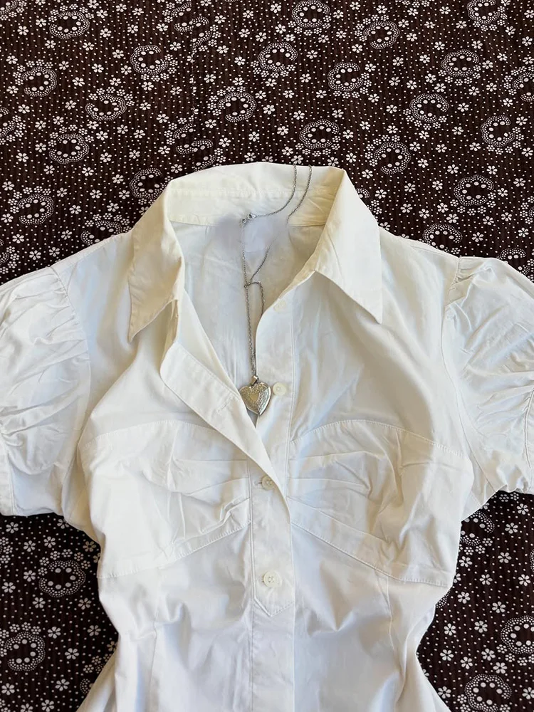 

Original Beautiful Lazy Feelings irt f Sp Girl New 2025 Loose Cotton Blend ort Sve Commute Sle Women's irt