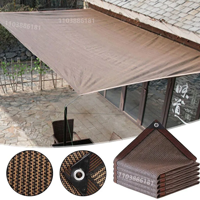 Mehrfarbiges Gartenschutznetz für den Außenbereich, Terrassenschutznetz, Camping-Schattennetz, UV-Schutz, HDPE-Sonnenschutztuch