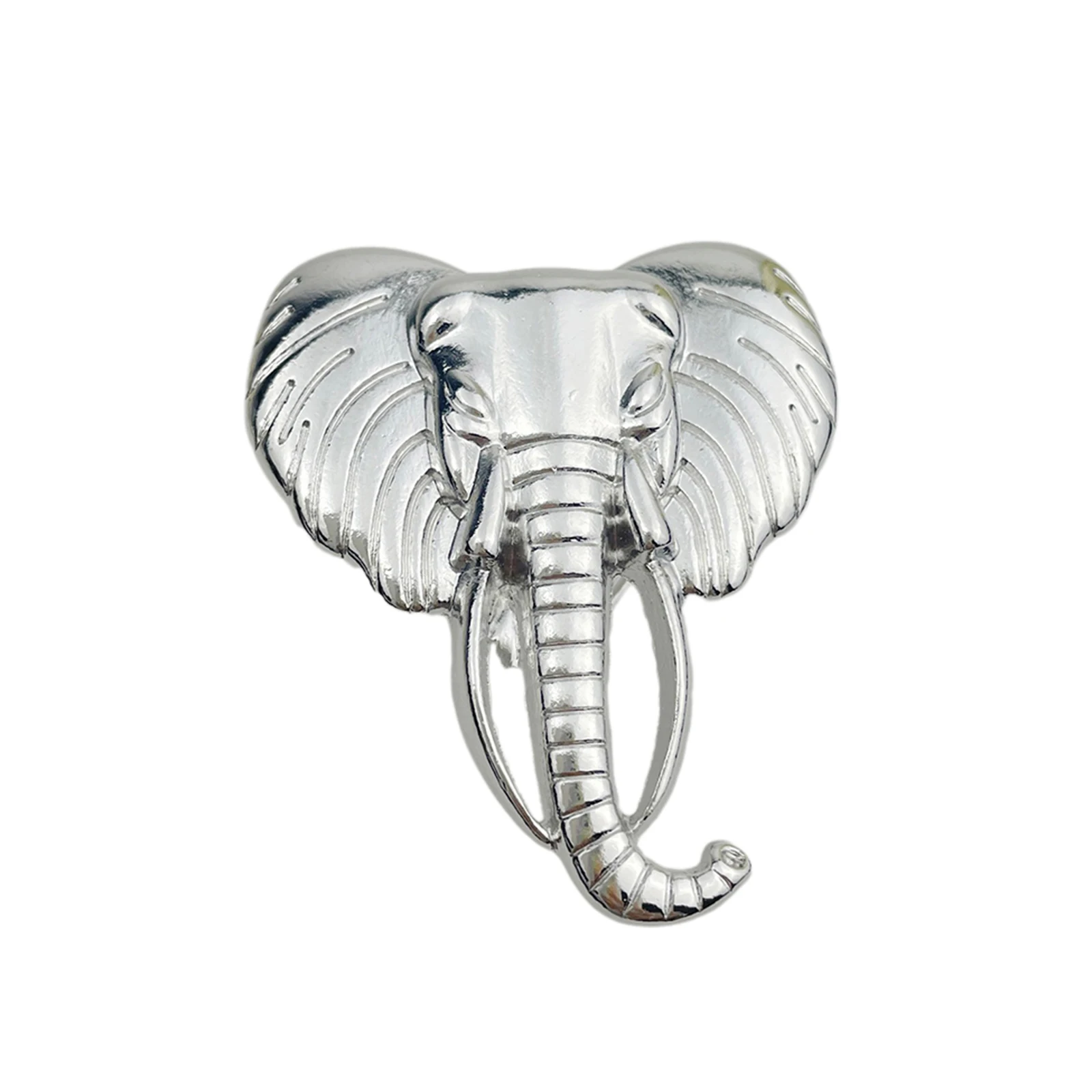 1pcs Zinc Alloy Long Nose Elephants Head Cabinet Handle Bed Side Tables Decor Drawer Handle Cabinet Pulls Furniture Hardware