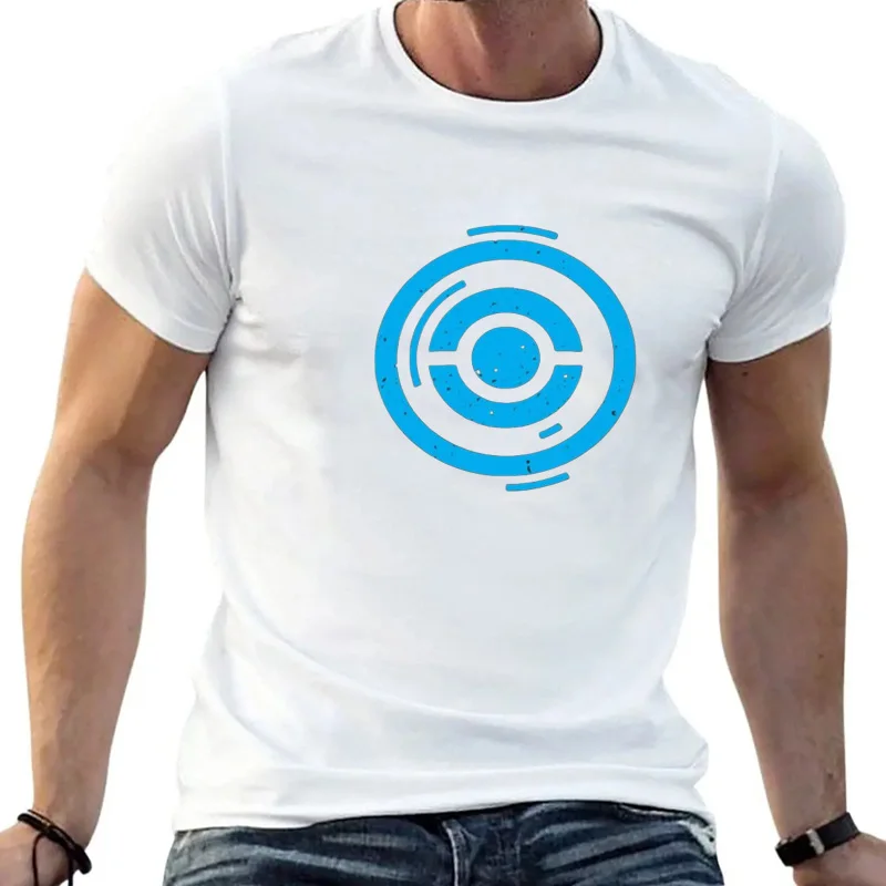 Camiseta PokeStop, ropa de verano de anime para niños, fãs de los deportes, camisetas blancas lisas para hombres