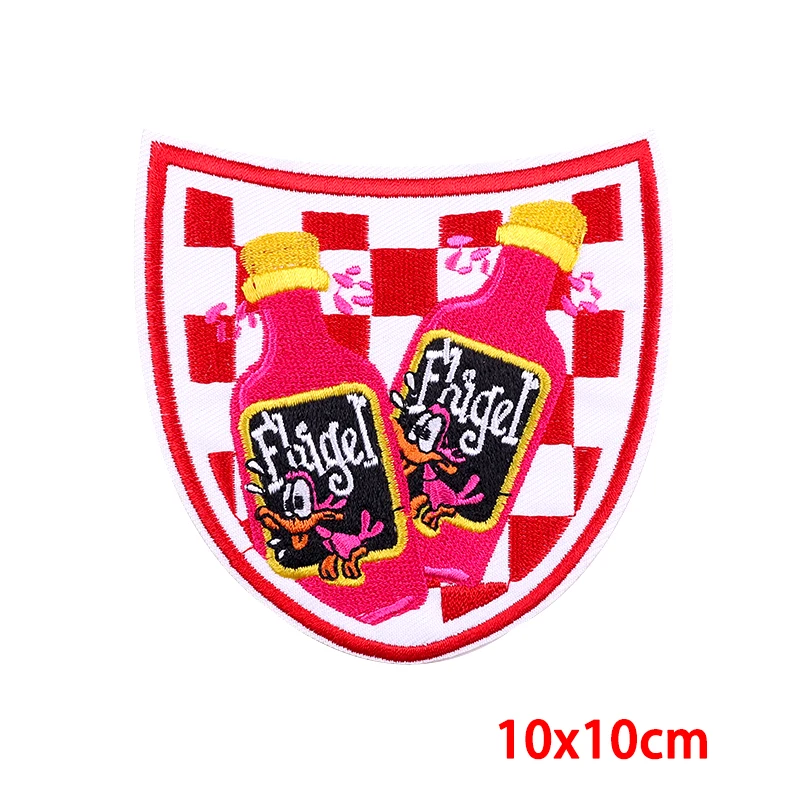 Netherlands Brabant Carnaval Embroidery Patch Iron On Patches For Clothing Dutch Oeteldonk Carnaval Patches On Clothes Stickers