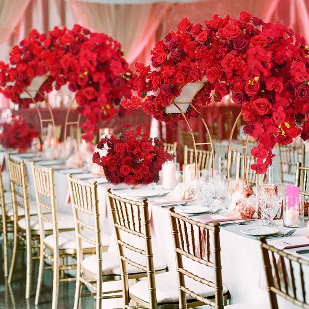 

5pcs/10pcs 80cm f30New white/sliver/black/Gold Metal Centerpieces Table Centerpiece Wedding Flowers Stand for Table Decorations