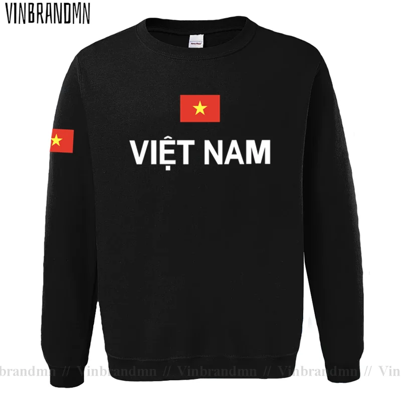 Vietnam hoodies men sweatshirt sweat new hip hop streetwear socceres jerseyes footballer tracksuit nation Vietnamese flag VN