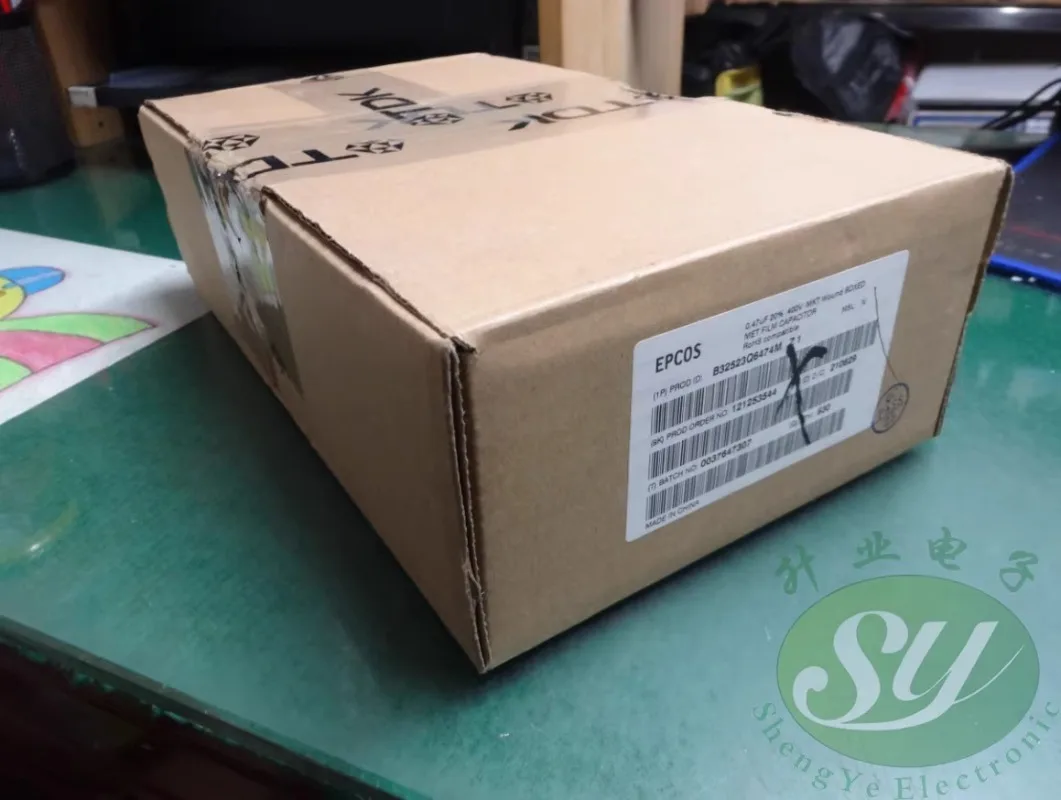 10PCS EPCOS 0.47uf/400v 470nf u47 474 ใหม่ 22 มม.ตัวเก็บประจุฟิล์มบาง B32523Q6474M